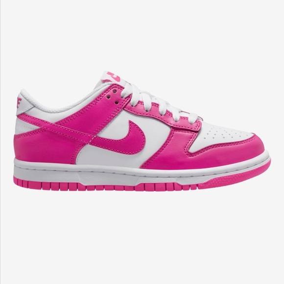 Nike Other - Nike Dunk Low Active Fuchsia (GS) FJ0704-100 Youth Size 7 |Women's 8.5 New w/ob